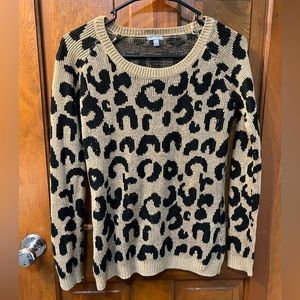 XS Charlotte Russe Cheetah Sweater